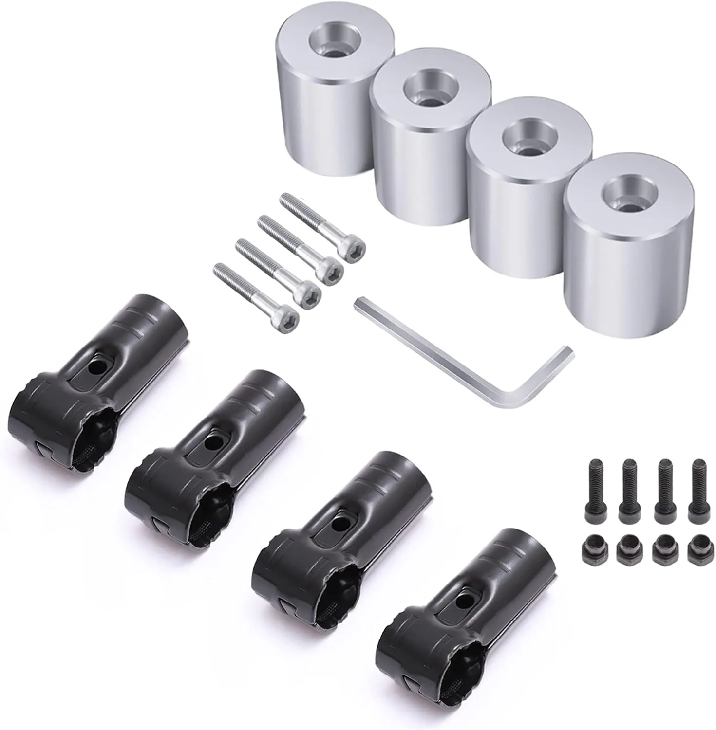 イレクターパイプ用接続金具の構造