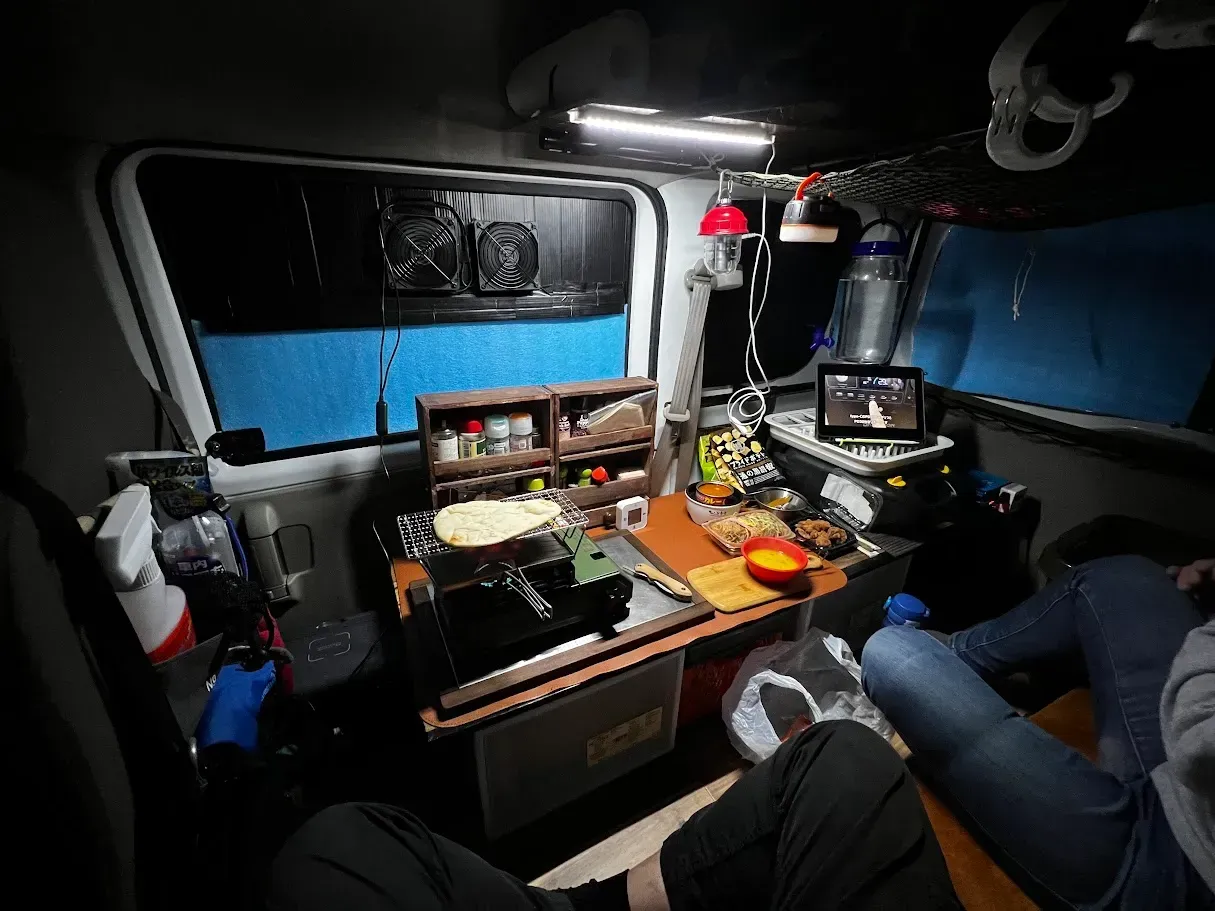 車中泊 USB LEDバーライト