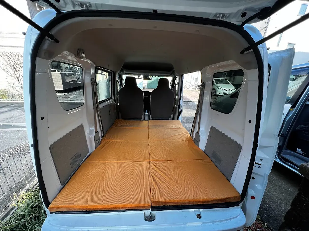 軽バン 車中泊 マット